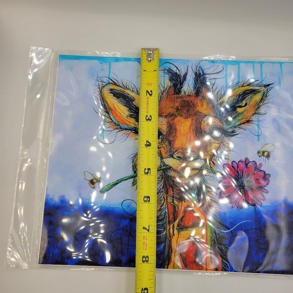 Whimsical Giraffe Art Print by Karrie Evenson - Picture 3 of 4